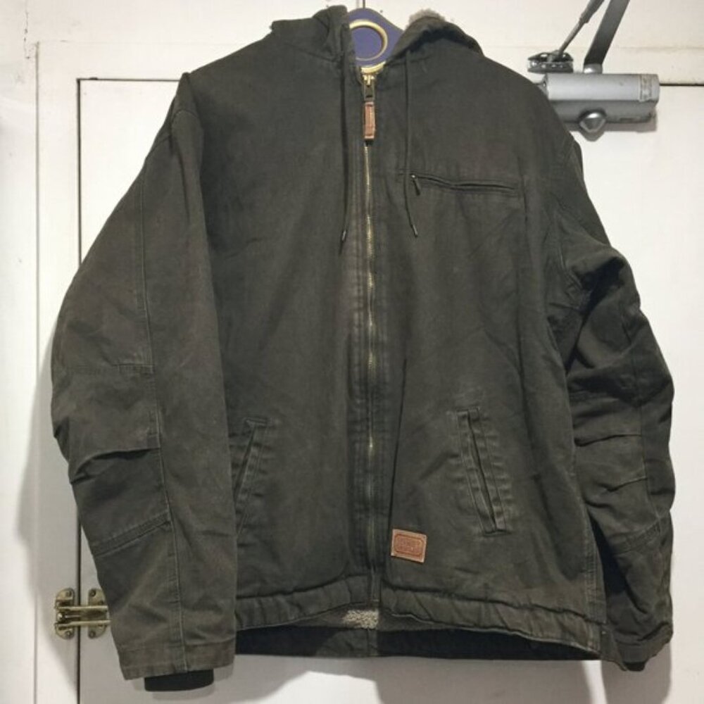 VINTAGE CE SCHMIDT WORKWEAR HOODIE JACKETS SIZE XL